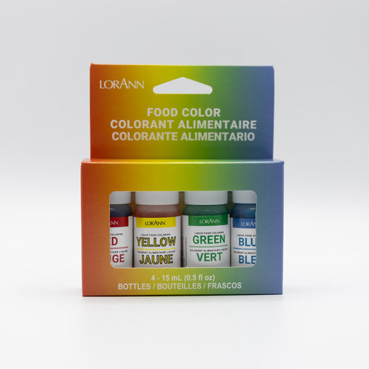 LorAnn Gourmet Liquid Food Color (4 pack)