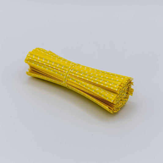 Twist Ties - Yellow