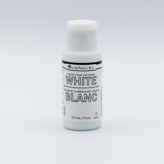 LorAnn Gourmet Liquid Food Color White Color [1 fluid ounce]